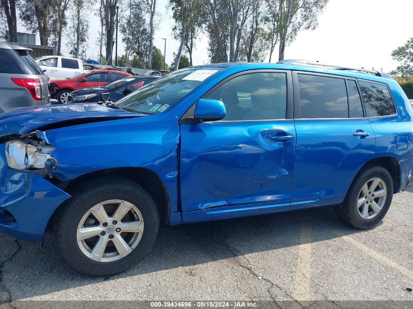 2008 Toyota Highlander VIN: JTEDS41A782062761 Lot: 39434696