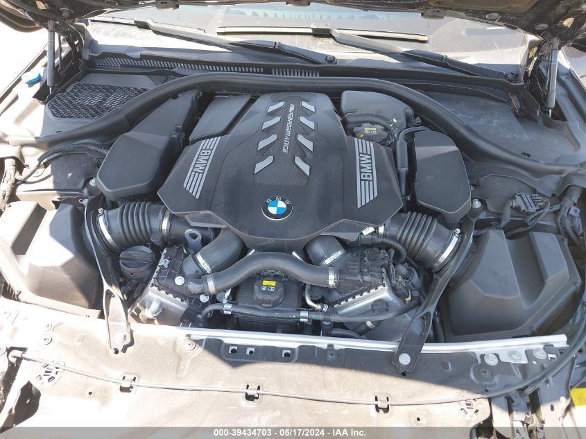 2022 BMW M850I VIN: WBABC4C08NCJ72654 Lot: 39434703