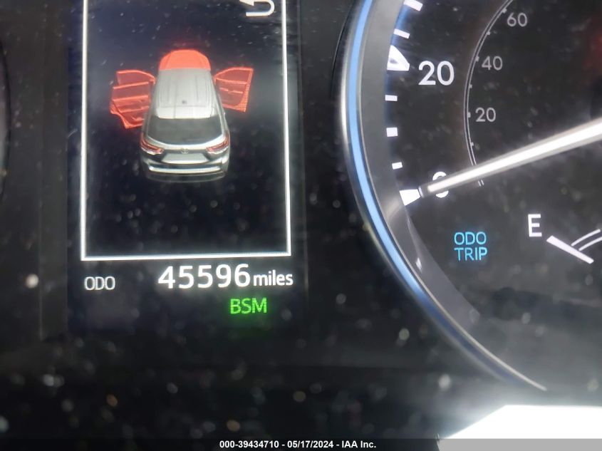 2019 Toyota Highlander Xle VIN: 5TDKZRFHXKS367956 Lot: 39434710