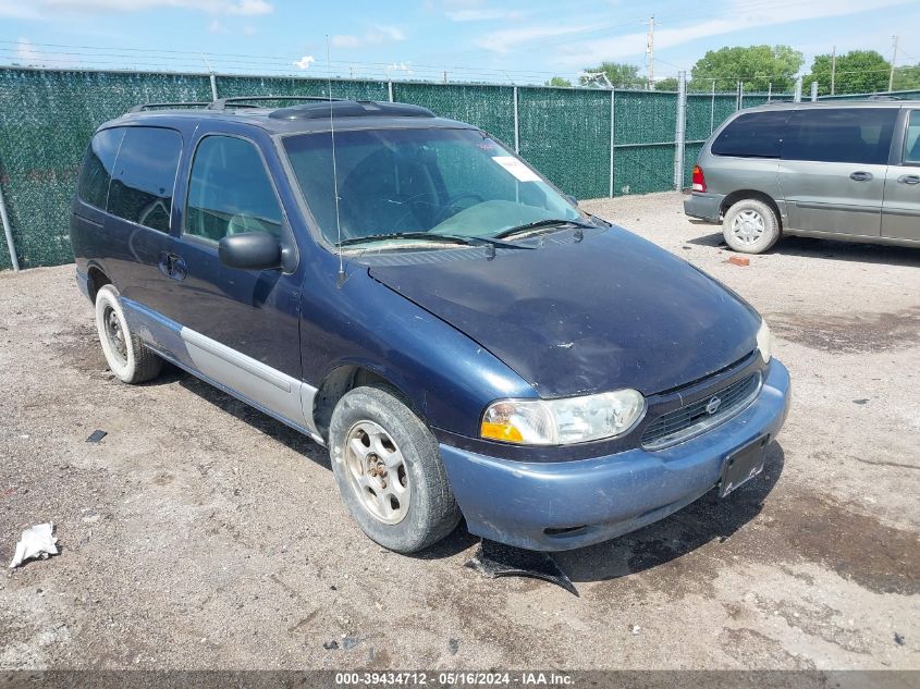 1999 Nissan Quest Gle/Gxe/Se VIN: 4N2XN11T3XD823049 Lot: 39434712