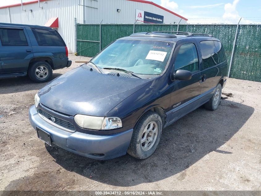 1999 Nissan Quest Gle/Gxe/Se VIN: 4N2XN11T3XD823049 Lot: 39434712