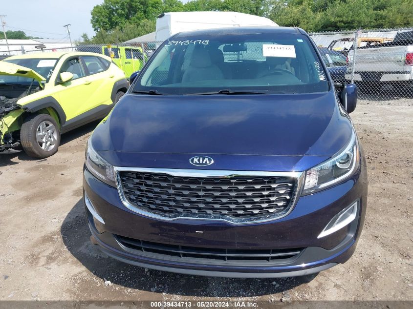 2021 Kia Sedona Lx VIN: KNDMB5C10M6669160 Lot: 39434713