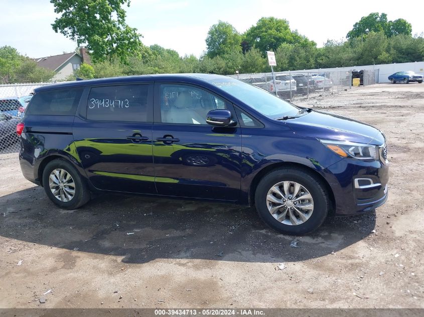 2021 Kia Sedona Lx VIN: KNDMB5C10M6669160 Lot: 39434713