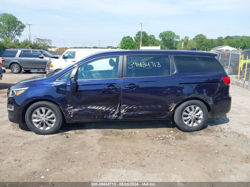 2021 Kia Sedona Lx VIN: KNDMB5C10M6669160 Lot: 39434713