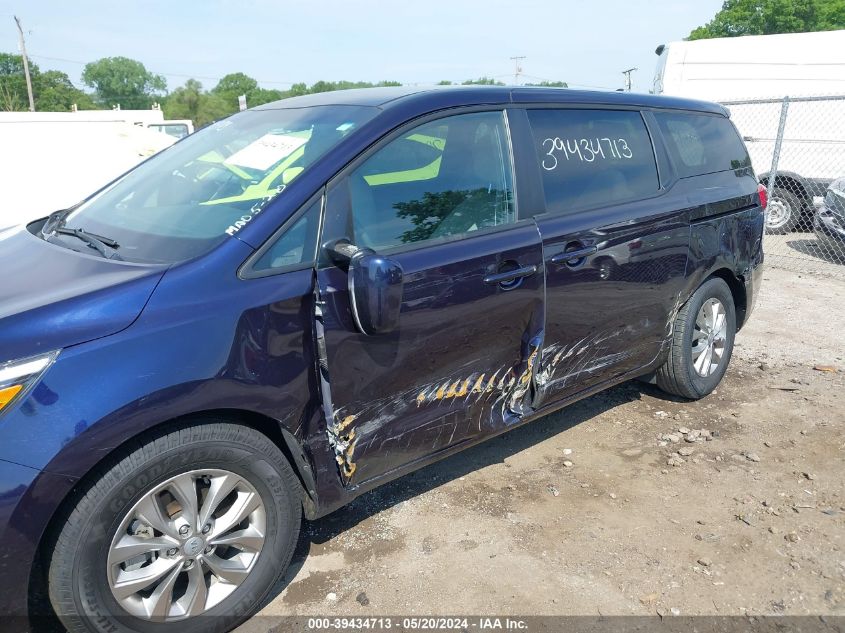 2021 Kia Sedona Lx VIN: KNDMB5C10M6669160 Lot: 39434713