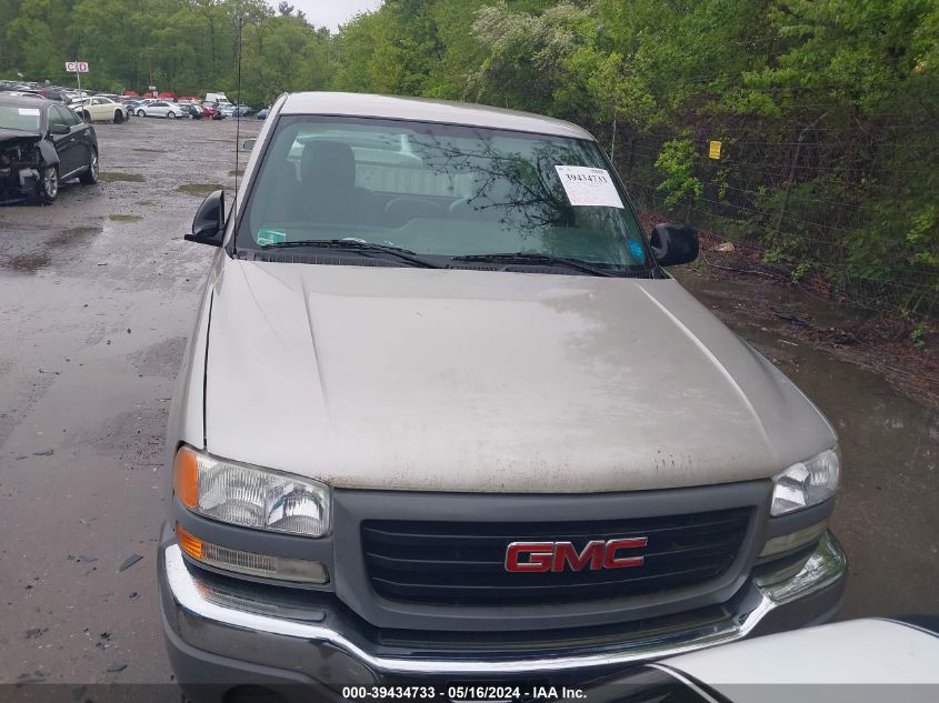 2007 GMC Sierra 1500 Classic Work Truck VIN: 3GTEC14X07G158855 Lot: 39434733