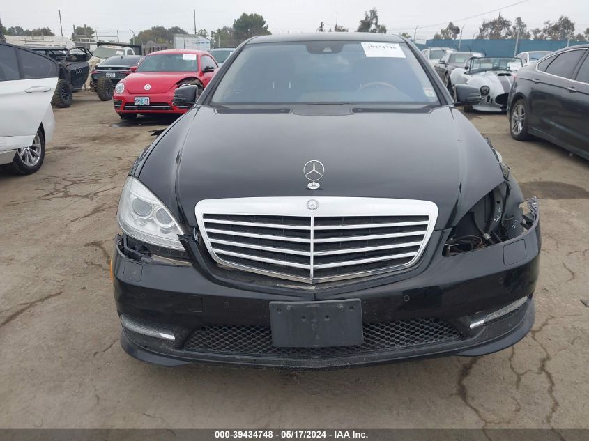 2012 Mercedes-Benz S 550 VIN: WDDNG7DB7CA439934 Lot: 39434748