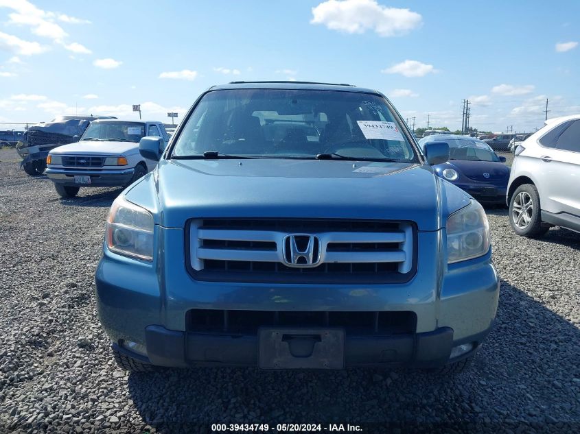 2007 Honda Pilot Ex-L VIN: 2HKYF18517H516629 Lot: 39434749