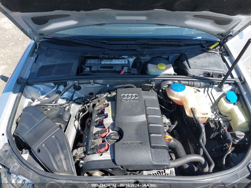 2006 Audi A4 2.0T VIN: WAUDF78EX6A282589 Lot: 39434752