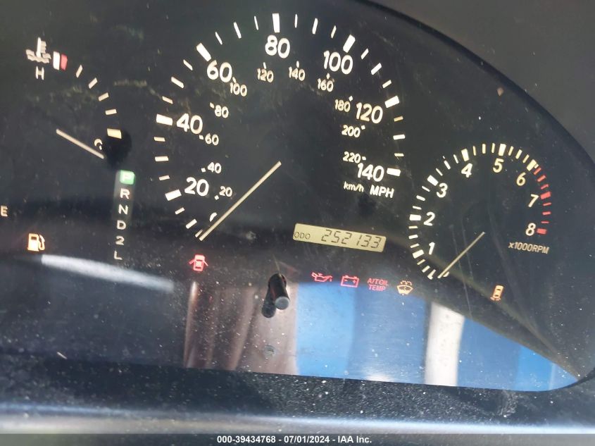 2002 Lexus Rx 300 Base (A4) VIN: JTJGF10U320127198 Lot: 39434768