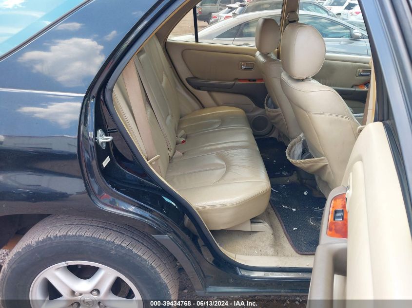 2002 Lexus Rx 300 Base (A4) VIN: JTJGF10U320127198 Lot: 39434768