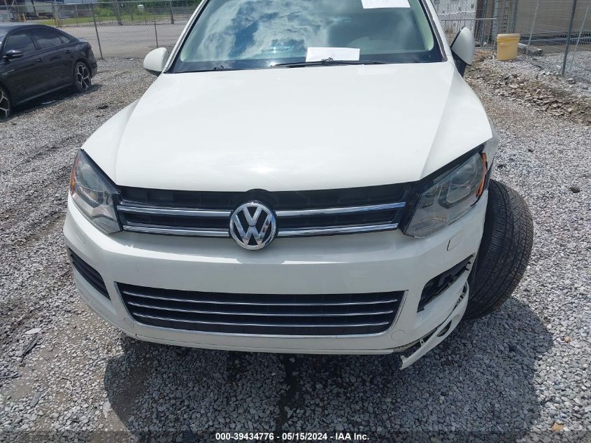 2011 Volkswagen Touareg Tdi Sport VIN: WVGFK9BP3BD004425 Lot: 39434776