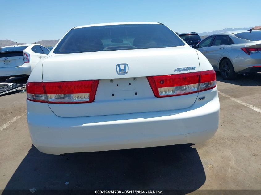 2003 Honda Accord 3.0 Ex VIN: 1HGCM66503A027741 Lot: 39434788