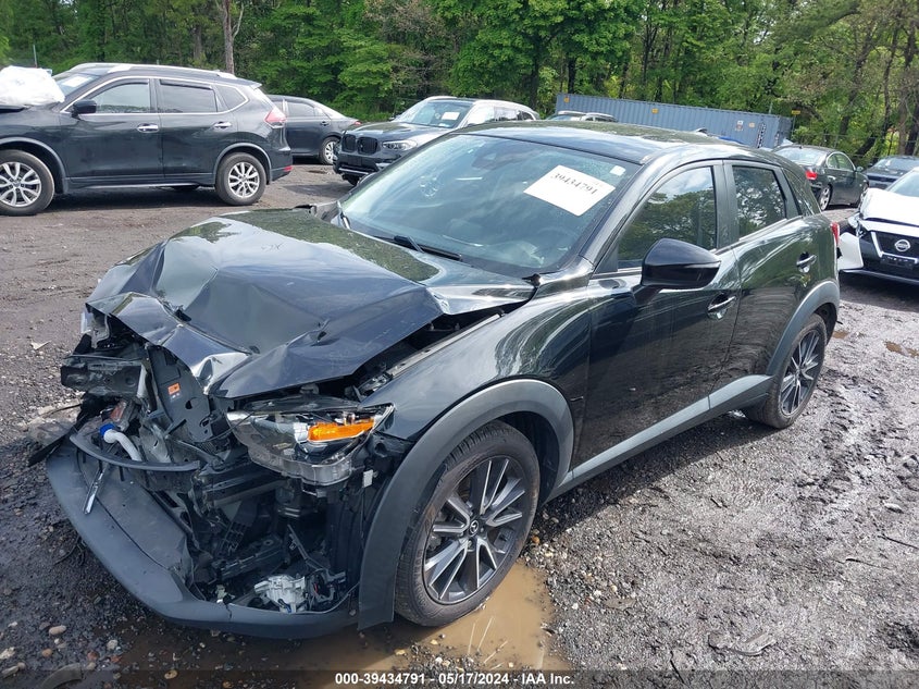 VIN JM1DKFC71J0318573 2018 MAZDA CX-3 TOURING