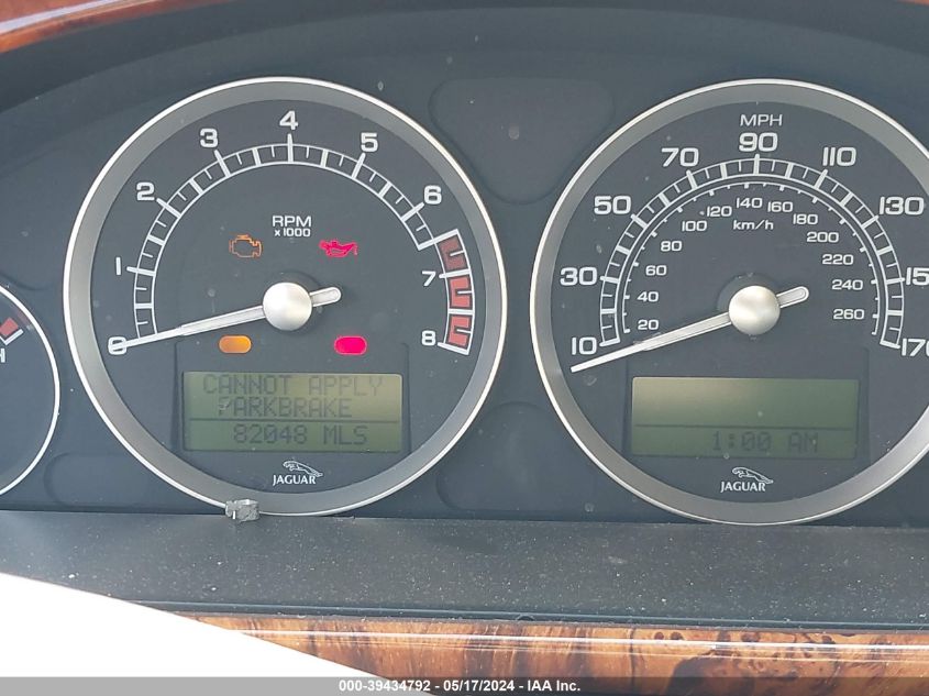 2007 Jaguar S-Type 3.0 V6 VIN: SAJWA01A97FN75253 Lot: 39434792