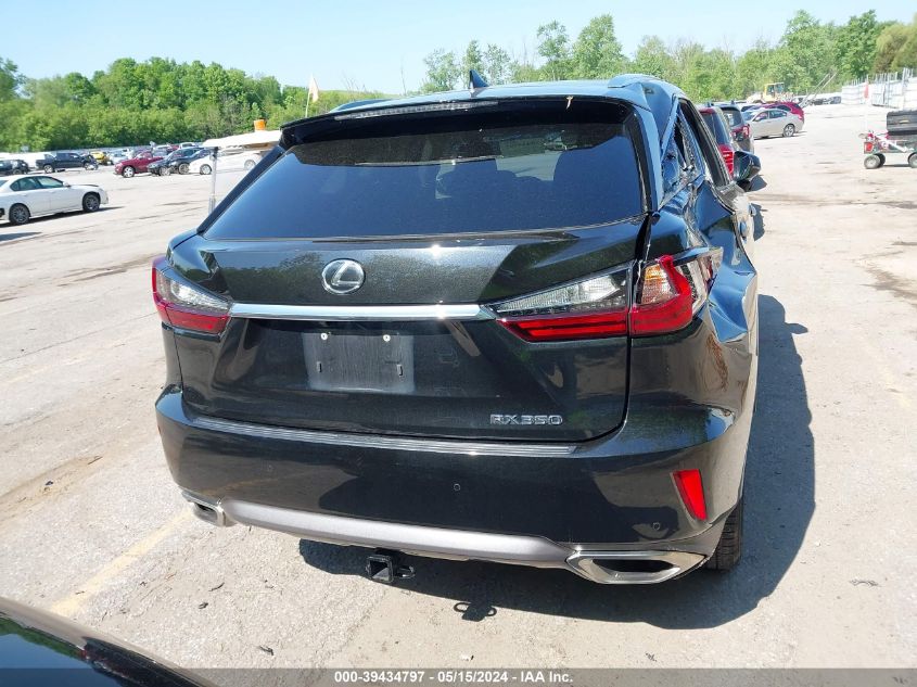 2017 Lexus Rx 350 VIN: 2T2BZMCA3HC098626 Lot: 39434797