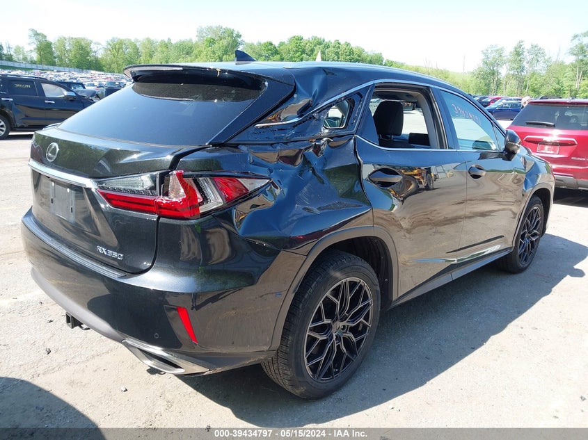 VIN 2T2BZMCA3HC098626 2017 LEXUS RX 350