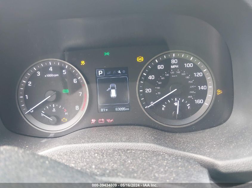 2017 Hyundai Tucson Se VIN: KM8J33A48HU392188 Lot: 39434809