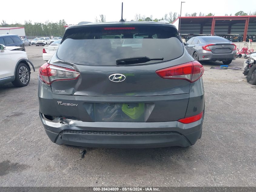 2017 Hyundai Tucson Se VIN: KM8J33A48HU392188 Lot: 39434809