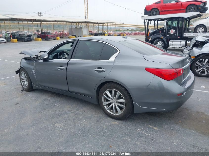 2014 Infiniti Q50 Premium VIN: JN1BV7AP2EM683871 Lot: 39434811