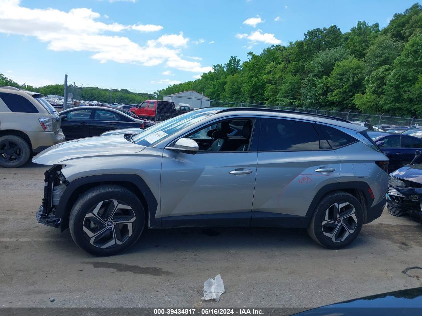 2022 Hyundai Tucson Limited VIN: 5NMJE3AE7NH149756 Lot: 39434817