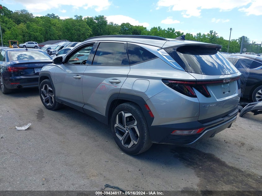 VIN 5NMJE3AE7NH149756 2022 HYUNDAI TUCSON LIMITED