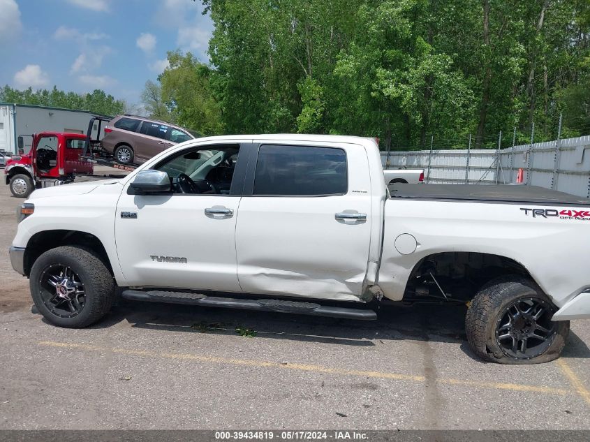 2019 Toyota Tundra Limited 5.7L V8 VIN: 5TFHY5F10KX870155 Lot: 39434819