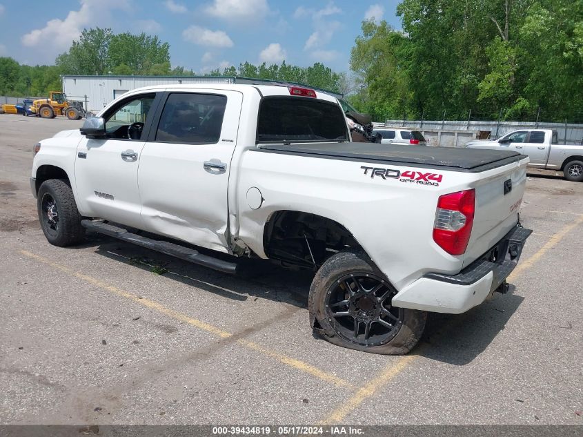 2019 Toyota Tundra Limited 5.7L V8 VIN: 5TFHY5F10KX870155 Lot: 39434819