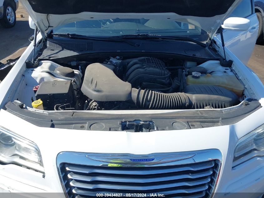 2014 Chrysler 300 VIN: 2C3CCAAG3EH132618 Lot: 39434827