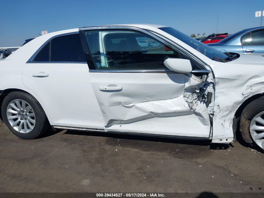 2014 Chrysler 300 VIN: 2C3CCAAG3EH132618 Lot: 39434827