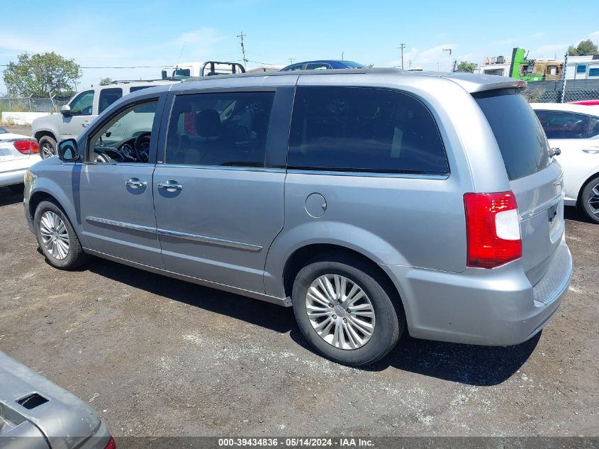 2013 Chrysler Town & Country Touring-L VIN: 2C4RC1CG4DR615787 Lot: 39434836