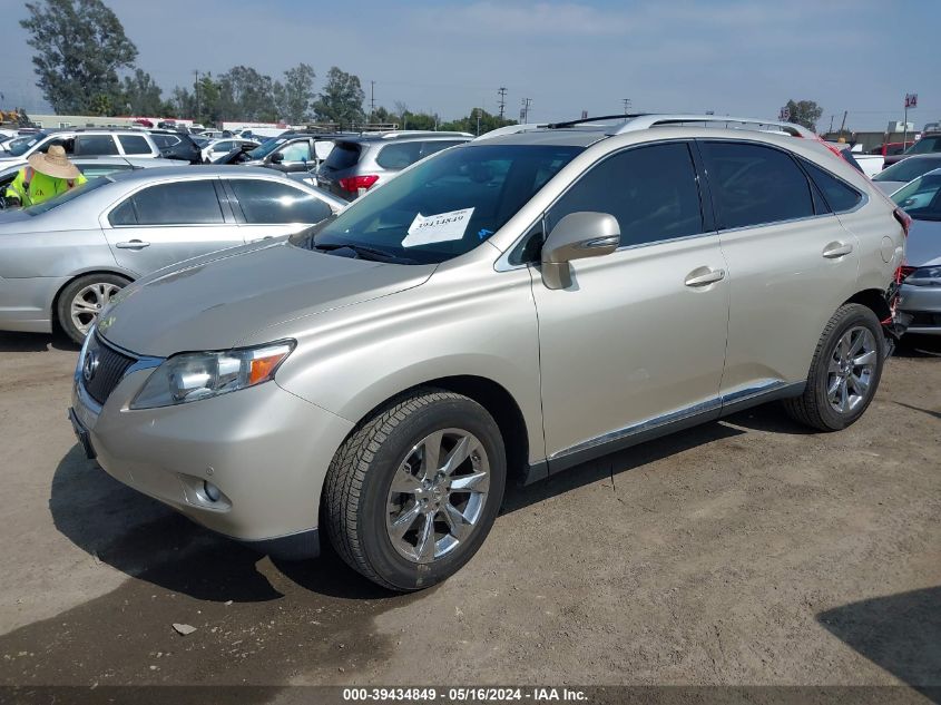 2011 Lexus Rx 350 VIN: 2T2ZK1BAXBC052141 Lot: 39434849