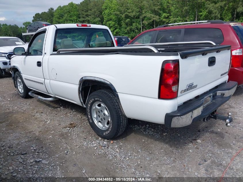 2004 Chevrolet Silverado 1500 Ls VIN: 1GCEC14TX4Z102446 Lot: 39434852