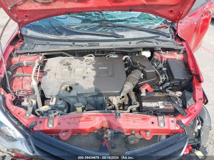 2014 Toyota Corolla Le Plus VIN: 2T1BURHE0EC101893 Lot: 39434878