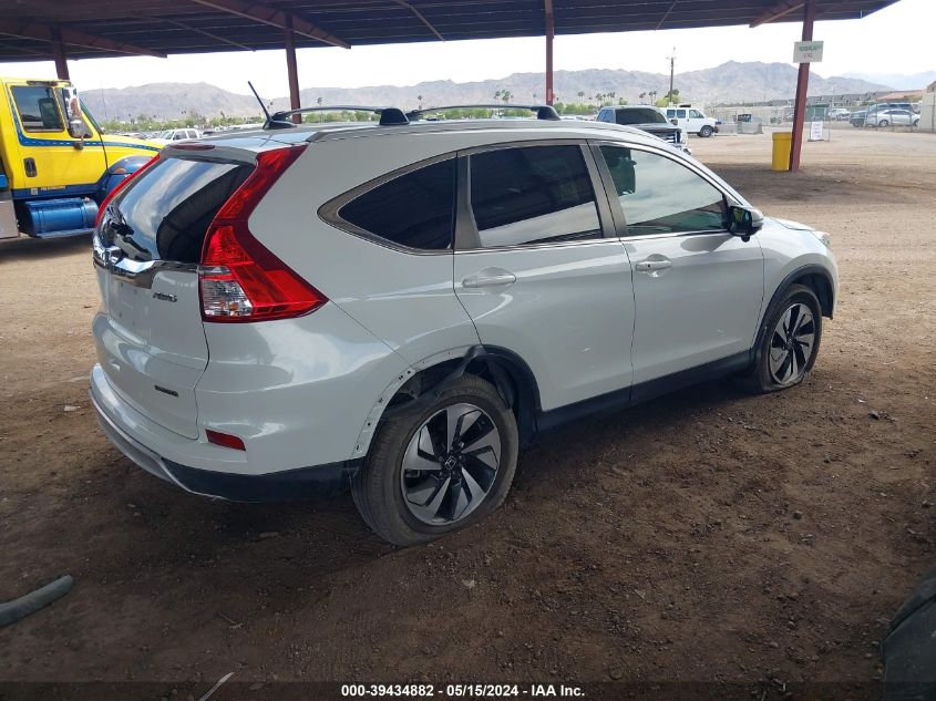 2016 Honda Cr-V Touring VIN: 5J6RM4H93GL055759 Lot: 39434882