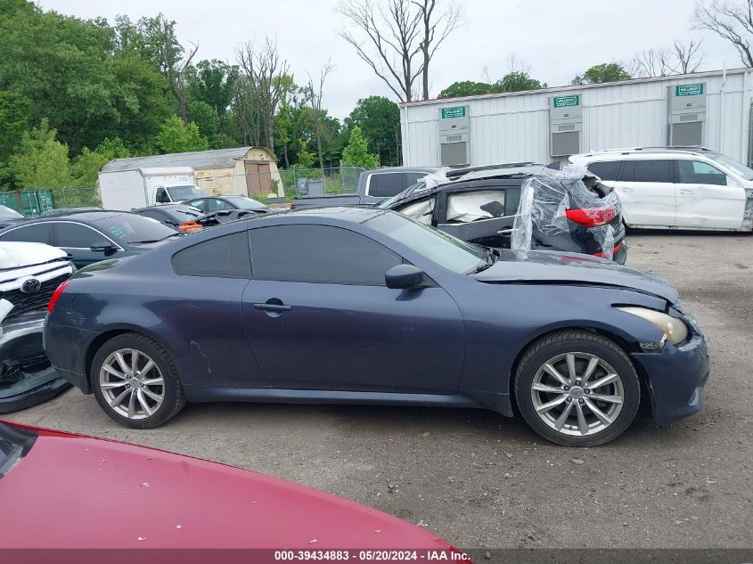 2011 Infiniti G37X VIN: JN1CV6ELXBM260442 Lot: 39434883