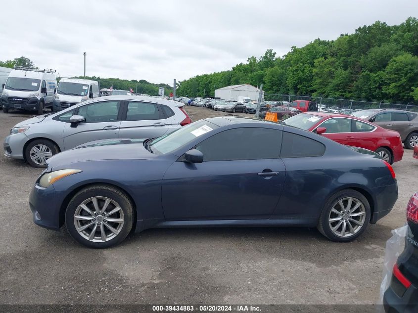 2011 Infiniti G37X VIN: JN1CV6ELXBM260442 Lot: 39434883