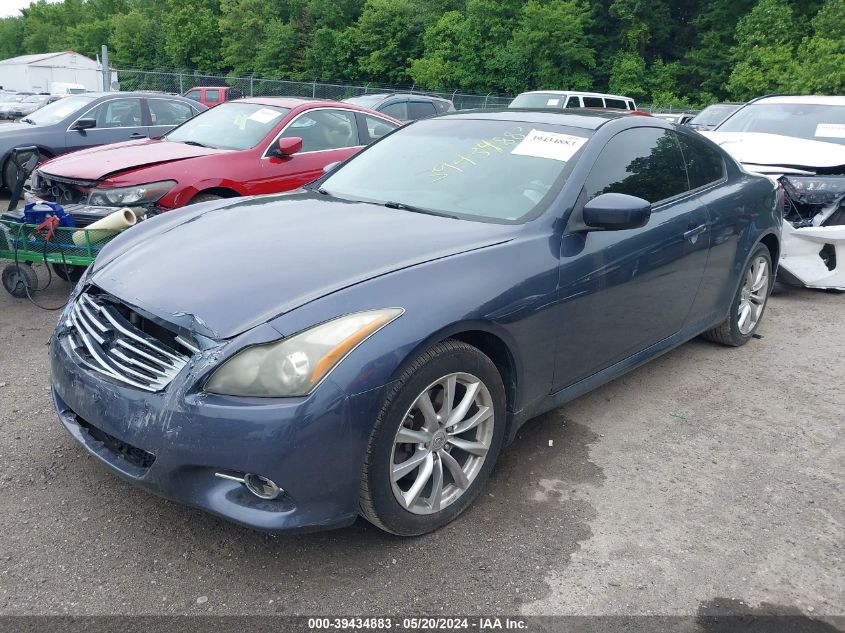 2011 Infiniti G37X VIN: JN1CV6ELXBM260442 Lot: 39434883