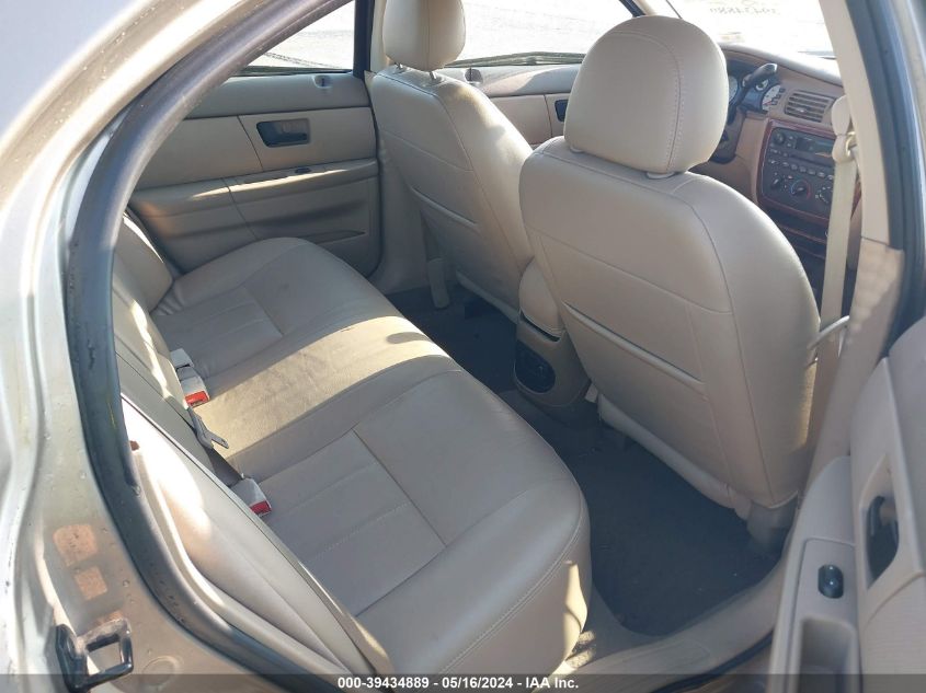 2005 Mercury Sable Ls VIN: 1MEFM55S65A628358 Lot: 39434889