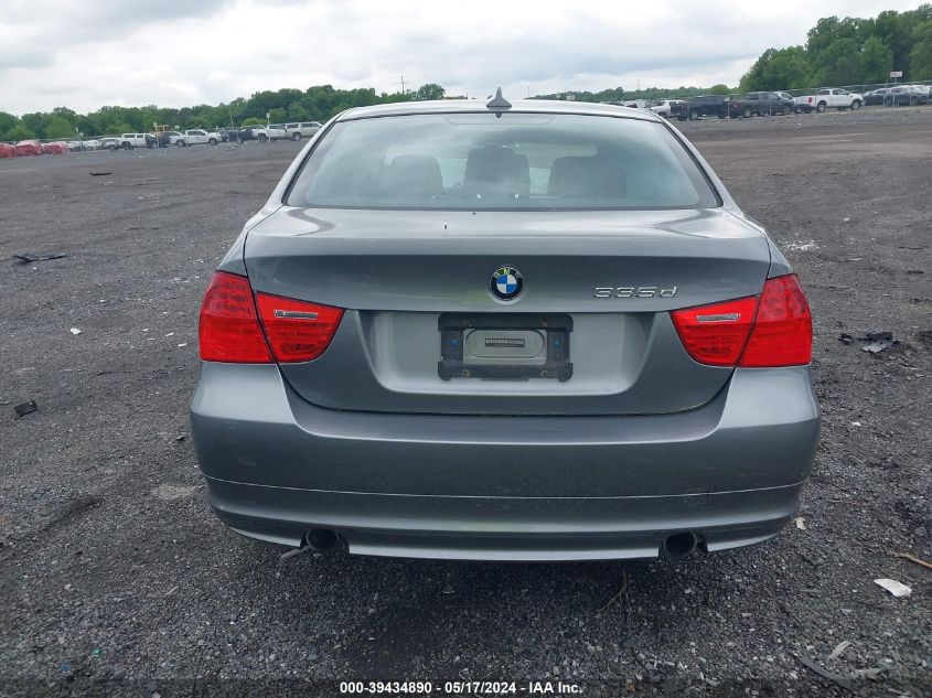2010 BMW 335D VIN: WBAPN7C53AA779371 Lot: 39434890