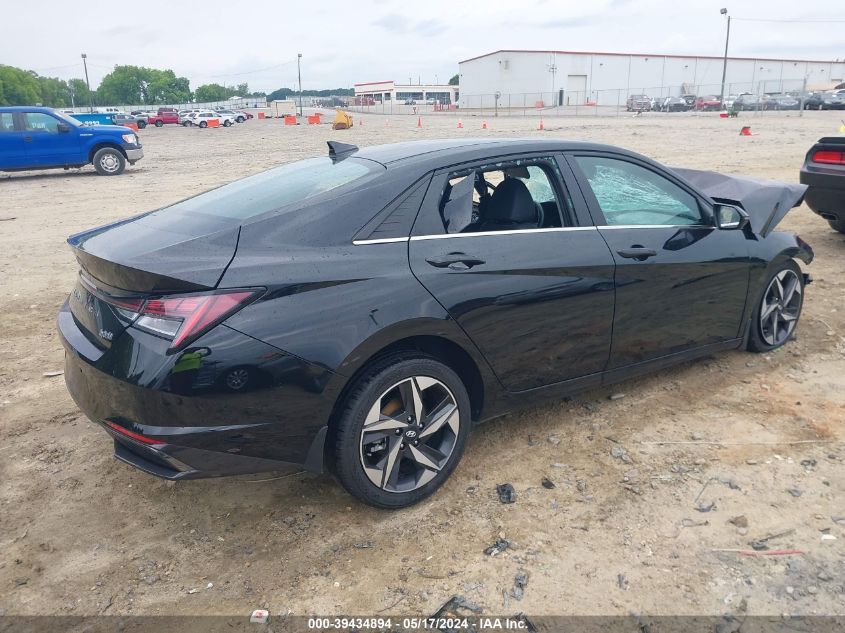 2022 Hyundai Elantra Hybrid Limited VIN: KMHLN4AJ0NU014070 Lot: 39434894