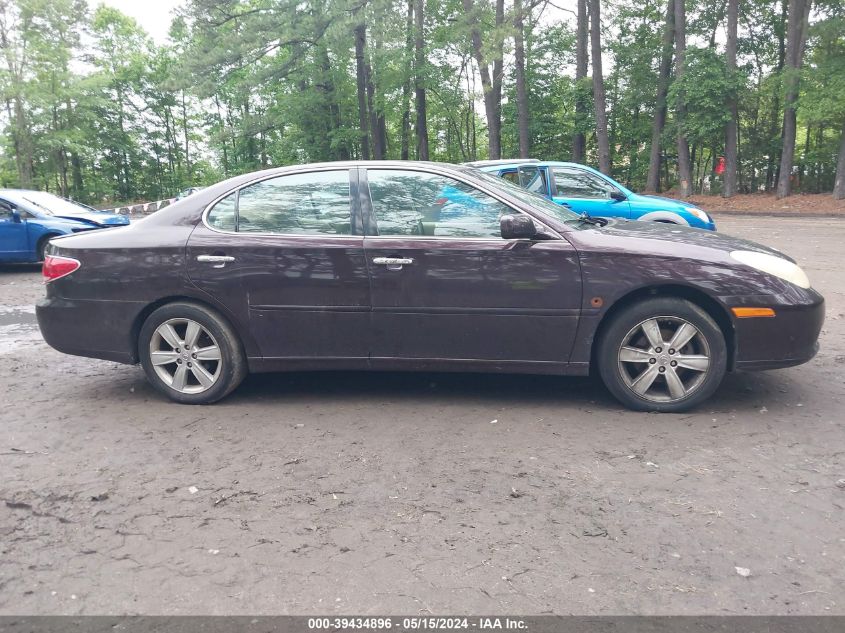 2005 Lexus Es 330 VIN: JTHBA30G055098105 Lot: 39434896