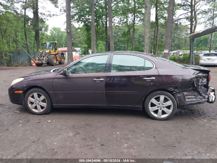 2005 Lexus Es 330 VIN: JTHBA30G055098105 Lot: 39434896