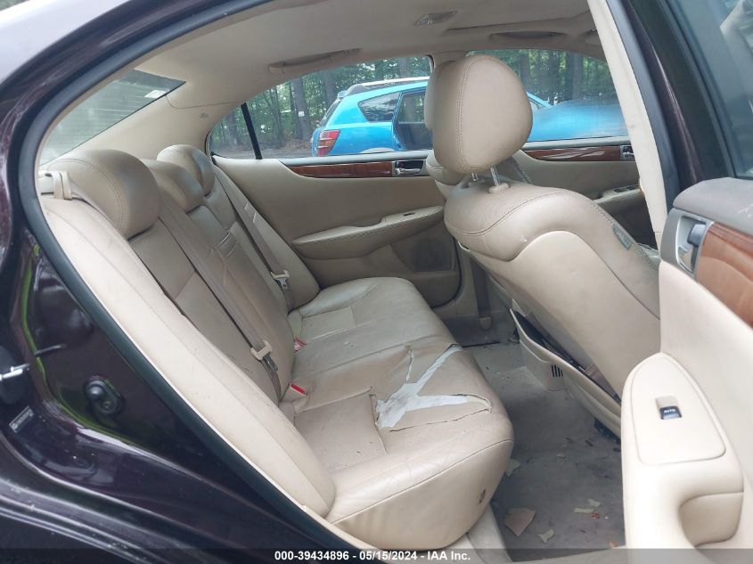 2005 Lexus Es 330 VIN: JTHBA30G055098105 Lot: 39434896