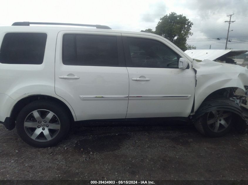 2012 Honda Pilot Touring VIN: 5FNYF3H92CB042911 Lot: 39434903