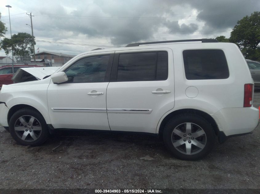 2012 Honda Pilot Touring VIN: 5FNYF3H92CB042911 Lot: 39434903