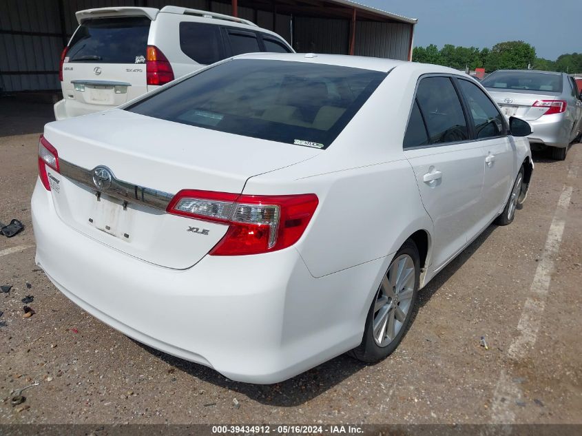 2012 Toyota Camry Xle VIN: 4T1BF1FK4CU558366 Lot: 39434912