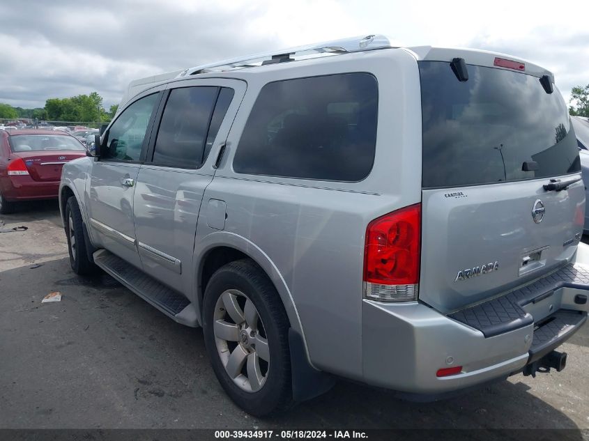 2011 Nissan Armada Sl VIN: 5N1BA0NC3BN624563 Lot: 39434917