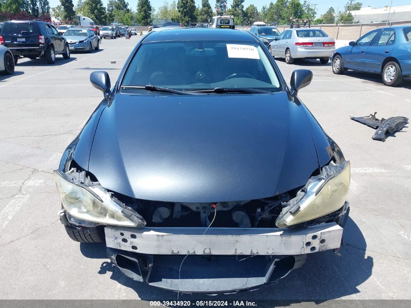 2008 Lexus Is 350 VIN: JTHBE262985020937 Lot: 39434920