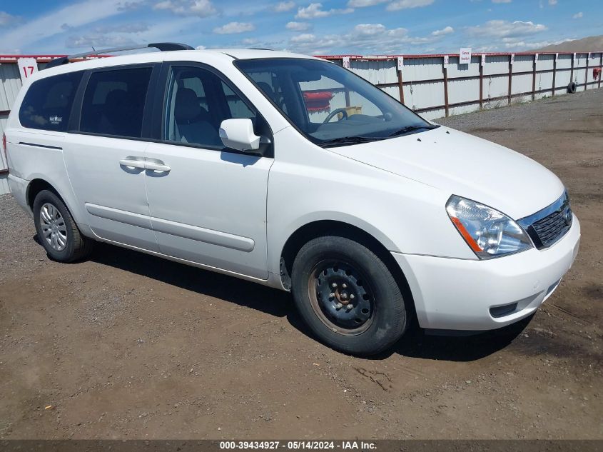 2011 Kia Sedona Lx VIN: KNDMG4C72B6365860 Lot: 39434927